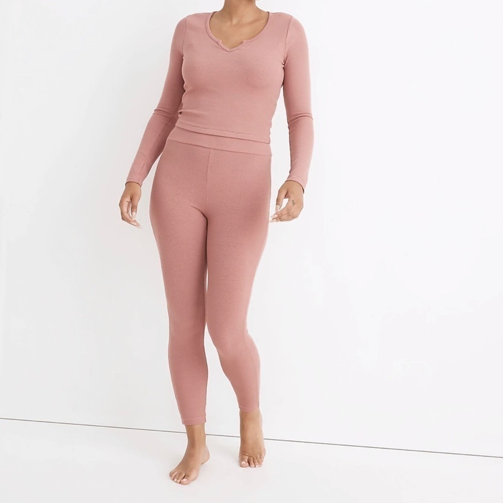 Madewell Vintage Quarts Pajama Leggings‎ | Small